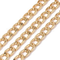 Oval Oxidation Aluminum Curb Chains&nbsp;CHA-K003-07G