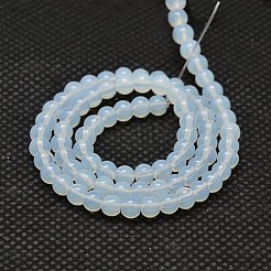 Round Opalite Beads Strands&nbsp;X-GLAA-F033-8mm-01