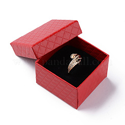 Square Cardboard Ring Boxes&nbsp;X1-CBOX-S020-01