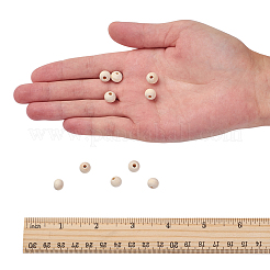 Unfinished Wood Beads&nbsp;X-WOOD-S651-8mm-LF