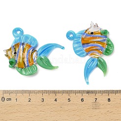 Handmade Lampwork Pendants&nbsp;LAMP-A004-02J