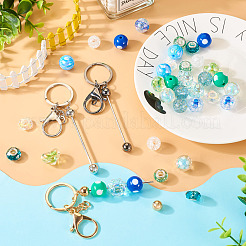 DIY Beadable Keychain Making Kit&nbsp;DIY-TA0006-01