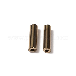 Glass Round Bugle Beads&nbsp;GLAA-WH0031-50A