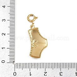 304 Stainless Steel Pendant Decorations&nbsp;STAS-L296-08G-02