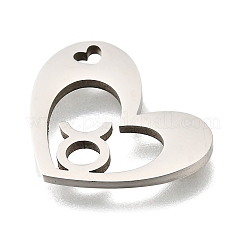 201 Stainless Steel Pendants&nbsp;STAS-A116-01P-02