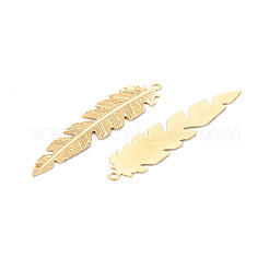 Rack Plating 304 Stainless Steel Filigree Pendants&nbsp;X-STAS-T057-36G