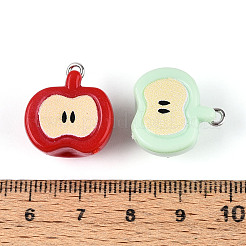 Opaque Resin Pendants&nbsp;RESI-T059-08
