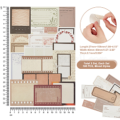3 Sets 3 Styles Retro Filmstrip Paper Scrapbook Decorative Pads&nbsp;DIY-GA0005-55