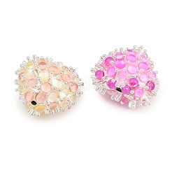 Valentine's Day Alloy Plastic Beads&nbsp;FIND-E056-01