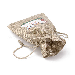 Jute Cloth Storage Pouches&nbsp;ABAG-TAC0001-11C