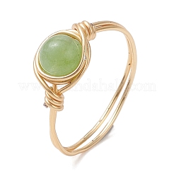 Natural Quartz Finger Rings&nbsp;RJEW-JR00968