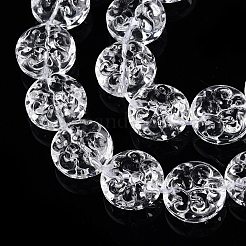 Transparent Glass Beads Strands&nbsp;GLAA-N001-53
