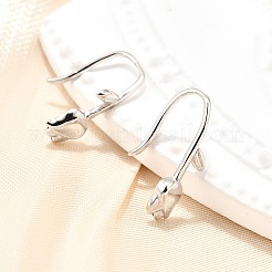925 Sterling Silver Stud Earrings&nbsp;EJEW-P305-02G-P