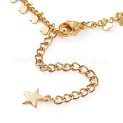 Brass Curb Chains Bracelet Makings&nbsp;AJEW-JB00881