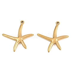 304 Stainless Steel Pendants&nbsp;STAS-L317-01G