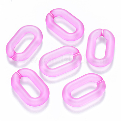 Transparent Acrylic Linking Rings&nbsp;OACR-S036-006A-K11