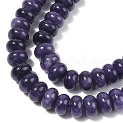 Dyed Natural White Jade Beads Strands&nbsp;G-G107-A13-01