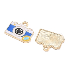 Alloy Enamel Pendants&nbsp;AL-CBAE435-03G