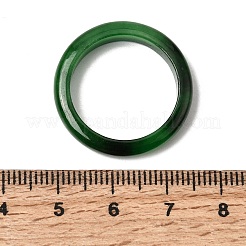 Natural Myanmar Jade Dyed Finger Ring&nbsp;RJEW-C160-01B