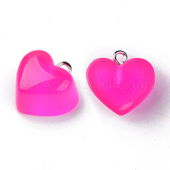 Transparent Resin Pendants&nbsp;X-RESI-R429-30E