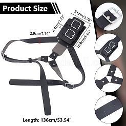 Imitation Leather with Alloy Fencing Sheath&nbsp;WH-WG25547-01