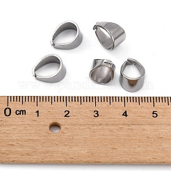 Tarnish Resistant 304 Stainless Steel Snap on Bails&nbsp;STAS-R065-34
