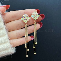 Alloy and Acrylic Dangle Earrings&nbsp;FS-WGA6A79-01