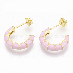 Brass Stud Earrings&nbsp;EJEW-S209-10