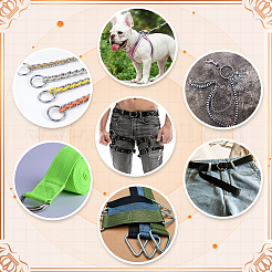 18Pcs 3 Styles Stainless Steel Linking Rings&nbsp;STAS-AR0002-66