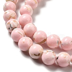 Synthetic Turquoise and Sea Shell Assembled Beads Strands&nbsp;X-G-D482-01C-06