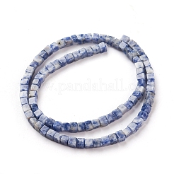 Natural Blue Spot Jasper Beads Strands&nbsp;G-F631-K06