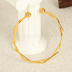 304 Stainless Steel Open Cuff Bangles&nbsp;XA5758-2