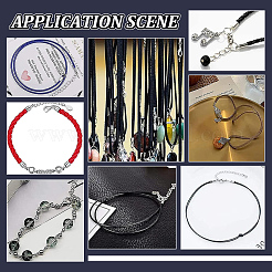 30 Sets 3 Styles 304 Stainless Steel Lobster Claw Clasps&nbsp;STAS-UN0047-74