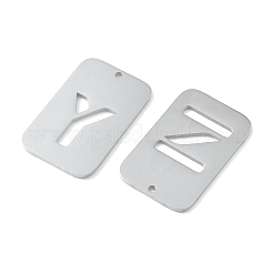 26Pcs 304 Stainless Steel Pendants&nbsp;STAS-G372-01P
