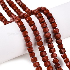 Natural Red Jasper Beads Strands&nbsp;G-N342-130