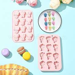 2Pc Bouquet Shape Silicone Molds&nbsp;ST-CJ0007-46
