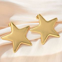 304 Stainless Steel Stud Earrings&nbsp;EJEW-U047-27G