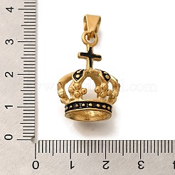 PVD Vacuum Plating 304 Stainless Steel Enamel Pendants&nbsp;STAS-U035-34G