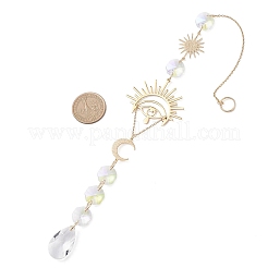 Glass Hanging Suncatchers&nbsp;HJEW-JM04580