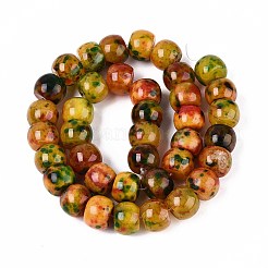 Dyed Natural Agate Beads Strands&nbsp;G-T142-03