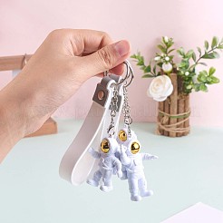 3Pcs Astronaut Keychain Cute Space Keychain for Backpack Wallet Car Keychain Decoration Children's Space Party Favors&nbsp;JX317A