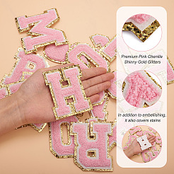 38Pcs 38 Style Cloth Iron on/Sew on Patches&nbsp;DIY-FW0001-16