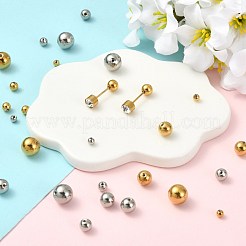 40Pcs 10 Styles 304 Stainless Steel Ear Nuts&nbsp;STAS-FS0002-20
