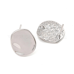 SHEGRACE Brass Stud Earring Findings&nbsp;XGRQ6M673-905P