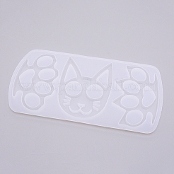 Cat & Claw Shape Self Defense  Keychain Silicone Molds&nbsp;DIY-TAC0008-28
