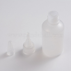 Plastic Graduated Glue Bottles&nbsp;TOOL-WH0021-40-60ml