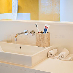 Rectangle Marble Storage Holder for Bathroom&nbsp;AJEW-WH0880-74B-01