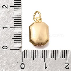 Brass Glass Pendants&nbsp;KK-N289-14G-07
