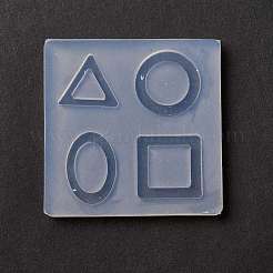 DIY Oval & Ring & Square & Triangle Linking Ring Silicone Molds&nbsp;SIMO-B001-07