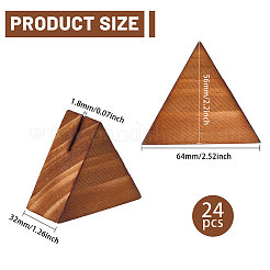 24Pcs Wood Place Card Holders&nbsp;FIND-CA0011-33